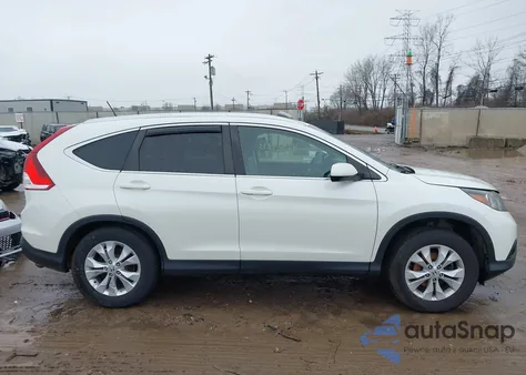 2013 Honda Cr-V Ex-L z USA, uszkodzony, nr VIN 5J6RM4H77DL034956